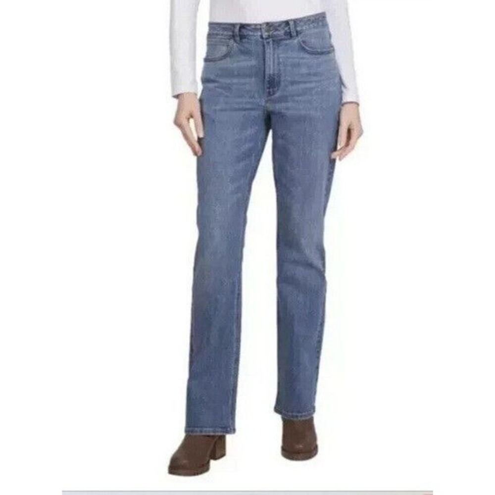 Wrangler Women's High-Rise Bootcut Stretch Jeans Blue NWT